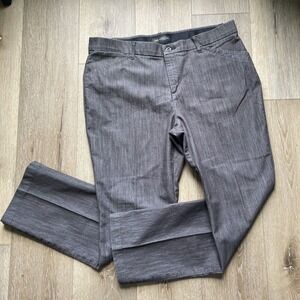 LEE Straight Leg Regular Fit Flex Motion Mid Rise Black Gray Size 16 Medium